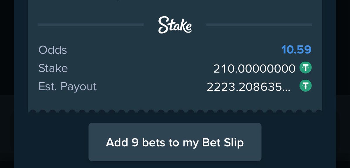 BANKER! ON STAKE 🏆🏆

PLAY HERE - stake.com/sports/home?ii…

Register here - stake.com/?offer=savi24&…

Watch how to deposit on stake! Here 🔽

t.me/savishub24/236…