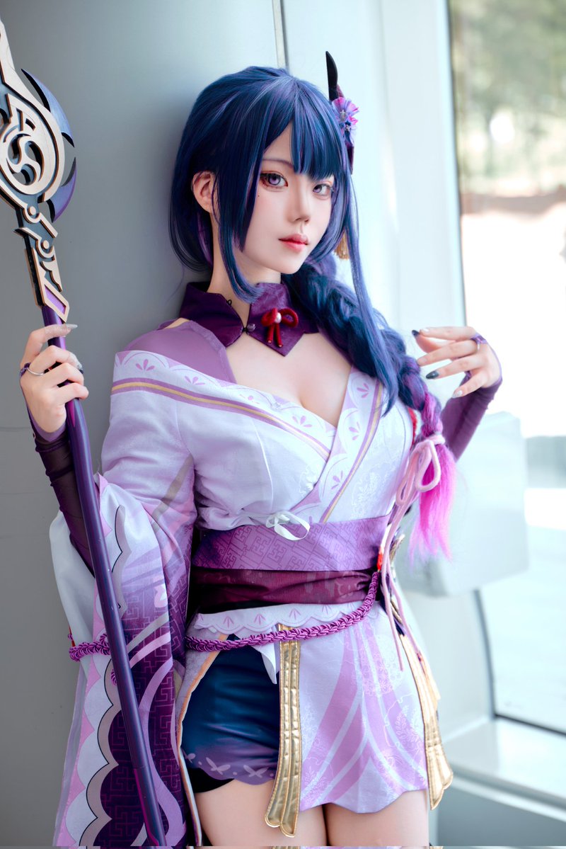 yeonhee_YH's tweet image. 7서코 일 라이덴
#GenshinImpact #原神 #雷电将军 #雷電将軍 #cosplay