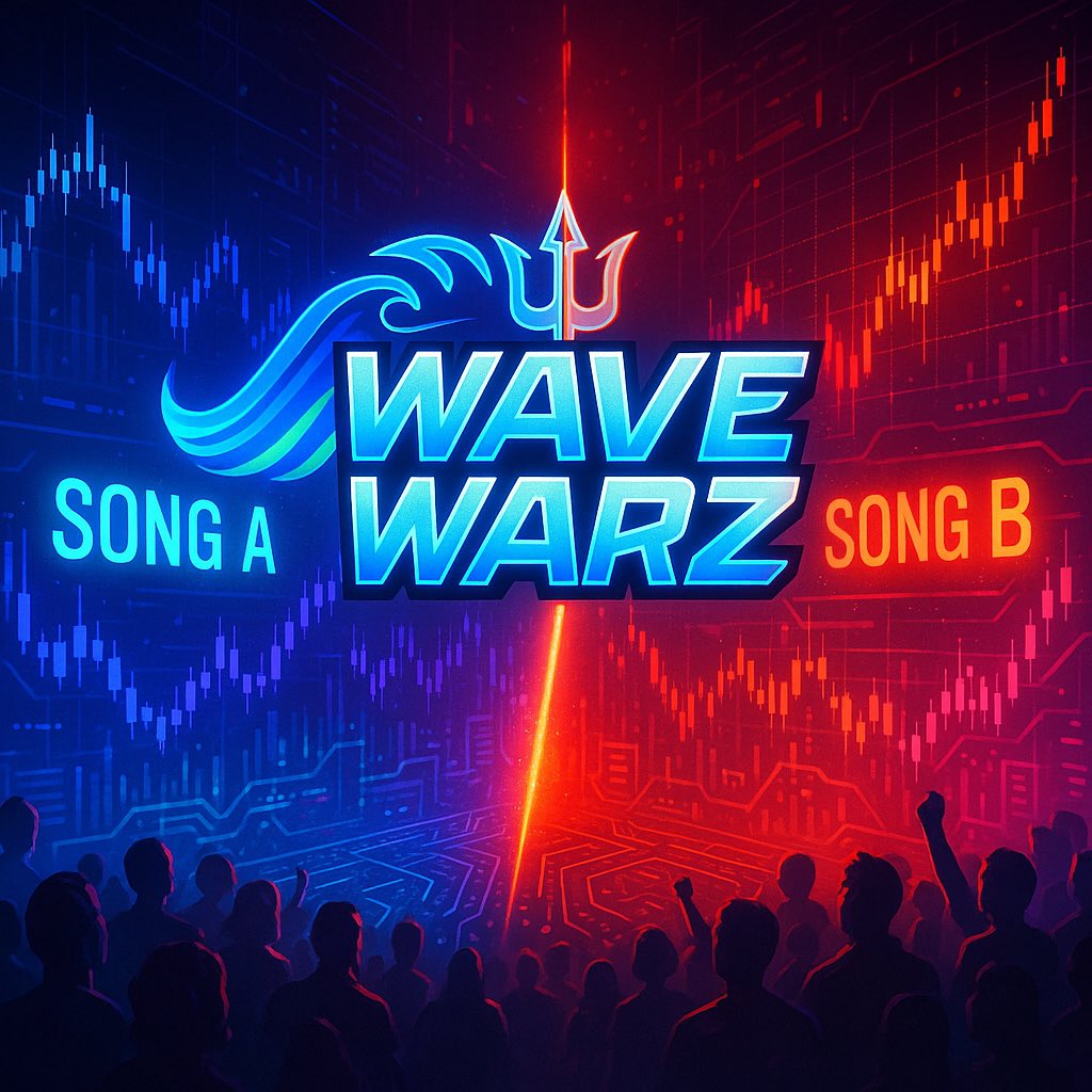 FLAMEY thread time🔥

Most of crypto is a zero-sum game.
Someone wins, someone loses. Nothing changes.

But WaveWarZ is different.

We’re building one of the first positive-sum trading games in Web3.

One where EVERY trade fuels culture, fans, and artists.

Let me explain 🧵👇: