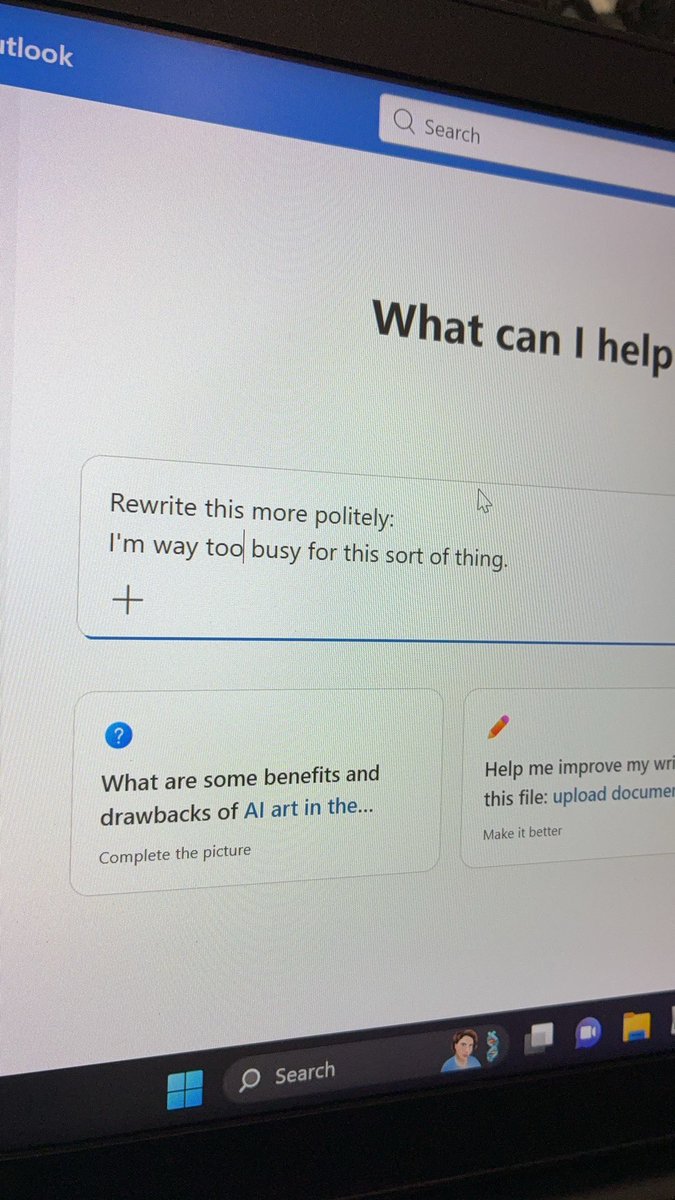 I’m officially coining the phrase ‘Chatfishing’
This is when one represents themselves in emails as an emotionally intelligent person with soft skills by rewriting their words via AI.
