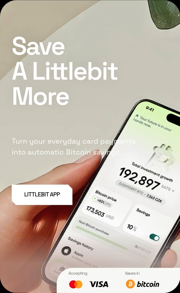 Legend_Web3's tweet image. ✨️ Littlebit by @bitdcaOFFICIAL is no longer just a vision. It’s live, growing, and setting a new standard for effortless Bitcoin saving 🚀

✅ Fully Functional App: Auto-DCA into Bitcoin every time you spend.
No more manual buying just set, swipe, and stack sats.

💳 Stripe…