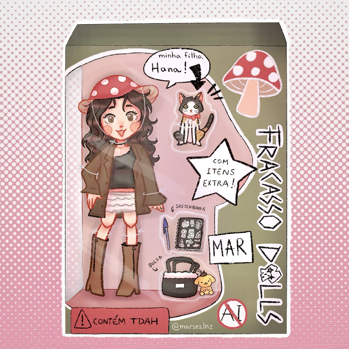 marsealnz's tweet image. e eu atrasada pra trend de arte nunca finalizei essa aqui mas quis postar por pura pressão de amgs
#StarterPackNoAI
