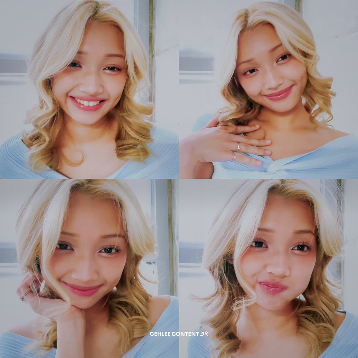 gehleecontent's tweet image. POV: i’m having a video call with Cinderella 🩵