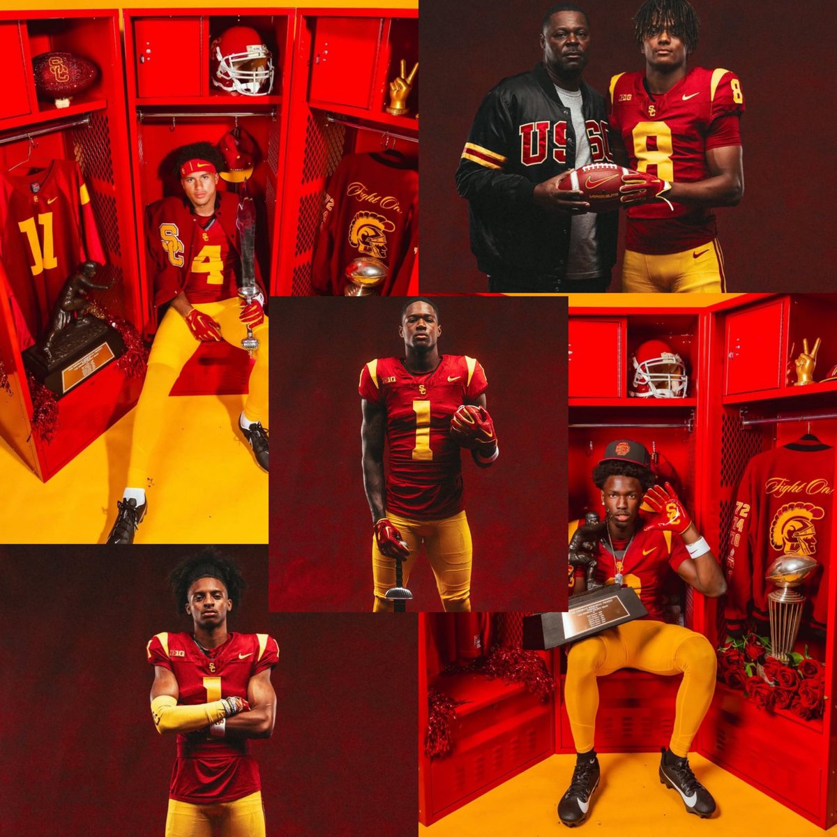 RomeroWestCoast 🎙️🏈🏀 (@romerowestcoast) on Twitter photo Just a friendly reminder that USC has one of the best 2026 WR classes… 👀🔥
⚔️- <a href="/BoobieFeaster23/">Ethan “Boobie” Feaster ✞</a>
⚔️- <a href="/mosley5_trent/">Trent Mosley</a>
⚔️- <a href="/thelucweaver/">Luc Weaver</a>
⚔️- <a href="/RoderickTezeno/">Roderick Tezeno Jr.</a>
⚔️- <a href="/jjbdagreat/">Ja’Myron Tron Baker</a>
Happy #FightOn Friday Trojan Fam ✌🏿 Just a friendly reminder that USC has one of the best 2026 WR classes… 👀🔥
⚔️- <a href="/BoobieFeaster23/">Ethan “Boobie” Feaster ✞</a>
⚔️- <a href="/mosley5_trent/">Trent Mosley</a>
⚔️- <a href="/thelucweaver/">Luc Weaver</a>
⚔️- <a href="/RoderickTezeno/">Roderick Tezeno Jr.</a>
⚔️- <a href="/jjbdagreat/">Ja’Myron Tron Baker</a>
Happy #FightOn Friday Trojan Fam ✌🏿
