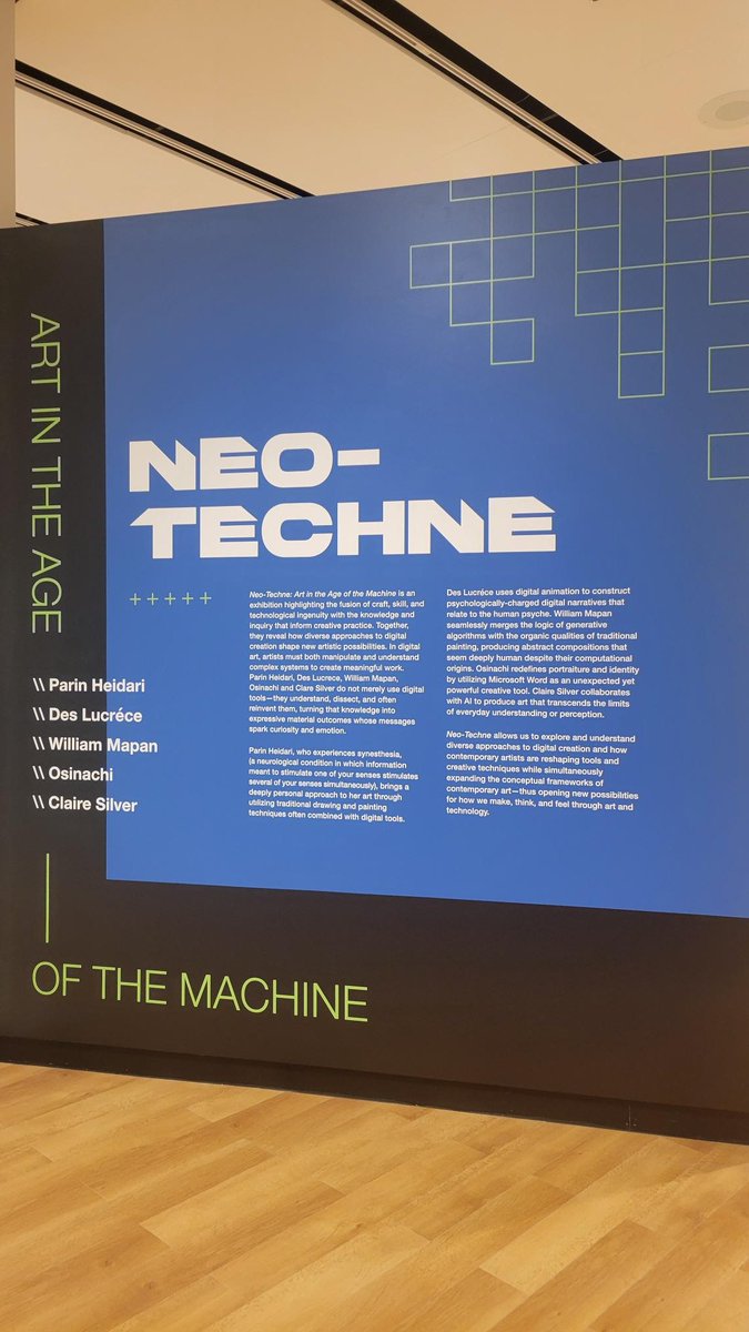 This Saturday, the <a href="/museumartlight/">Museum of Art + Light</a> opens Neo-Techne: Art in the Age of the Machine — a groundbreaking exhibition curated in collaboration with <a href="/iconic__culture/">Iconic</a>, highlighting the fusion of craft, skill, and technological ingenuity that shape contemporary creative practice.