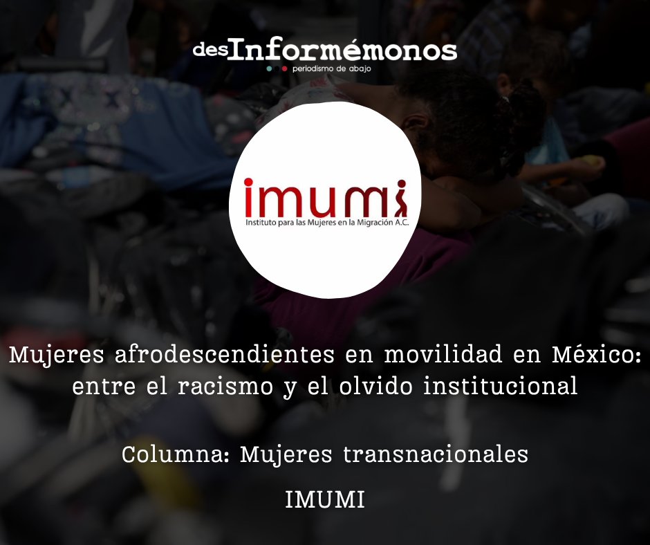 #Columna 🔎| La violencia interseccional que enfrentan las mujeres afrodescendientes migrantes no es una simple acumulación de exclusiones, sino un sistema estructurado de negación. buff.ly/tYwMrzu