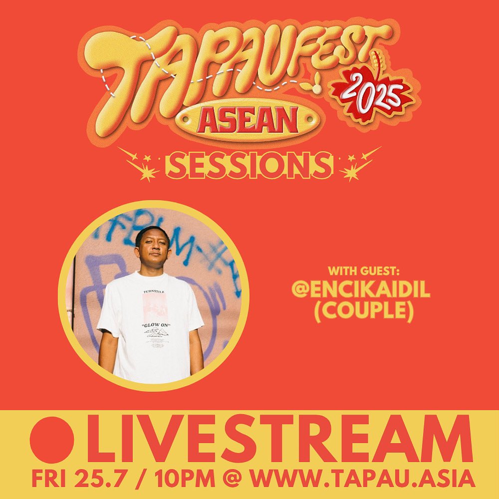 Live sekarang dengan Encik Aidil borak pasal 30 tahun Couple dan <a href="/TAPAUfest/">TAPAUfest</a>!! Layan kat sini sekarang!: tapau.asia/livestream/tap…