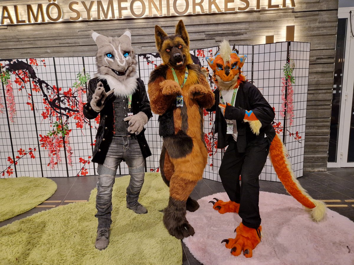 Happy #FursuitFriday in my <a href="/berrexter/">Berrexter 🇩🇪🇳🇱 🔜 EF 🇩🇪</a> suit

✂️ <a href="/IrruanWorkshop/">Irruan Workshop</a>
🐺 <a href="/KiesellDave/">Kiesell🇩🇪🇵🇱</a>
🐉 <a href="/FangSladeDrum/">Fang</a>
📸 <a href="/Shiryuakai/">Shiryu</a>
🗓 22.02.2025
🏨 <a href="/Clarion_Live/">Clarion Malmö Live</a>
🏙 #Malmö 🇸🇪
🦊 <a href="/NordicFuzzCon/">NordicFuzzCon</a>

#NFC #NFC2025 #NordicFuzzCon #Fursuit #Shepherd #Furry

Follow my Berk-News (TG):
t.me/Berk_News