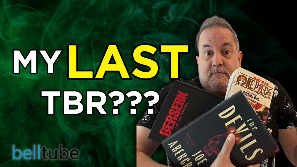 brianbell7's tweet image. Now up on the channel. This is an interesting one. It might be my last TBR, we'll see. ALSO, the One For The Road is actually longer than the actual book talk. Hope some people think it's worth the watch. It's more directionally honest with myself in where I'd like to go.