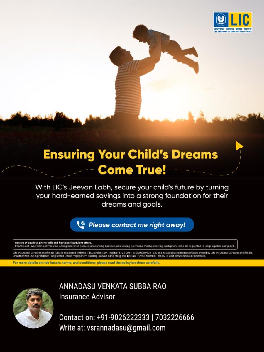 JSPROYALSOLDIER's tweet photo. #Insurance
#JeevanLabh https://t.co/rOzwUjERGP