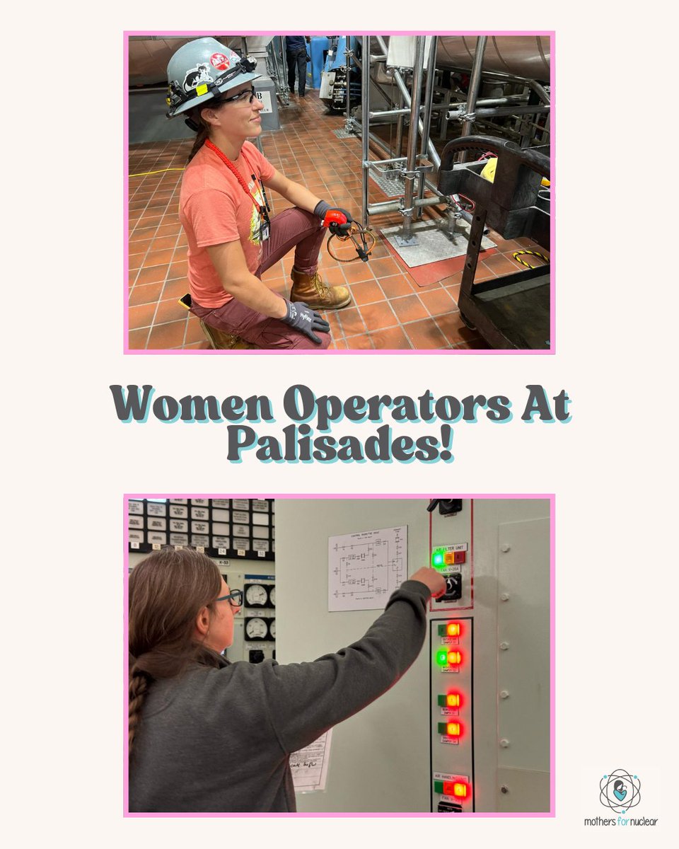 moms4nuclear's tweet photo. Palisades is Coming Back!

In a historic move, the NRC just approved Holtec’s request to change Palisades Nuclear Plant from decommissioned to operational status — the first time this has EVER happened in the U.S.

This proves the value of existing nuclear plants and shows ... https://t.co/bH0WPlfme6