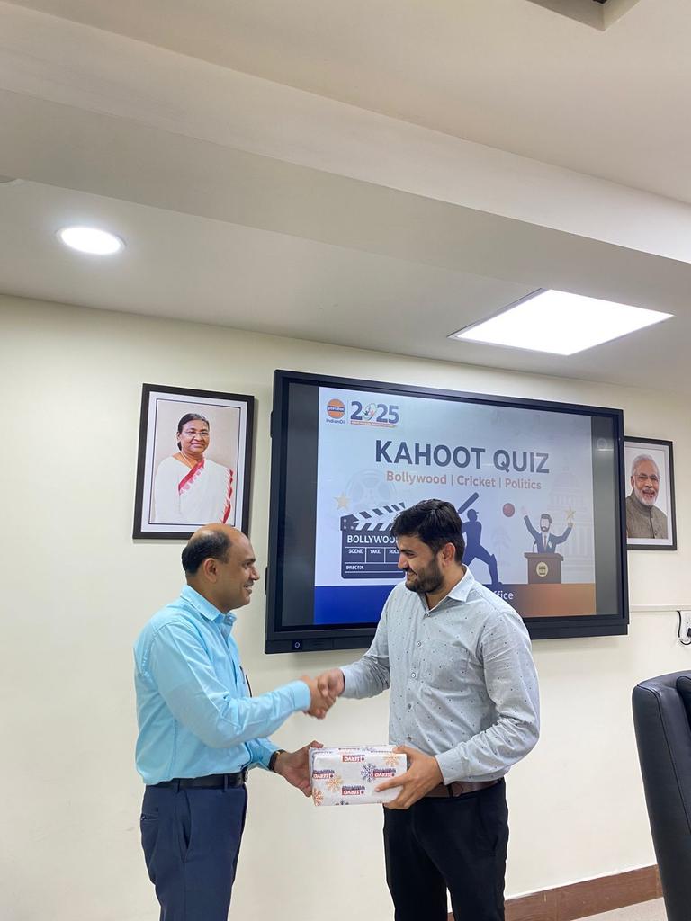 ioclpunjab's tweet image. 🎉 Enthusiasm sparks at PSO as Team HR brings the fun with a Kahoot Quiz on Bollywood, Cricket &amp;amp; Politics!
Time for some masti, masala &amp;amp; mindfulness! 🌟🎬🏏🗳️ #TeamPSO #KahootFun #WorkplaceVibes #HRInitiative
@IndianOilcl
@ioclpunjab