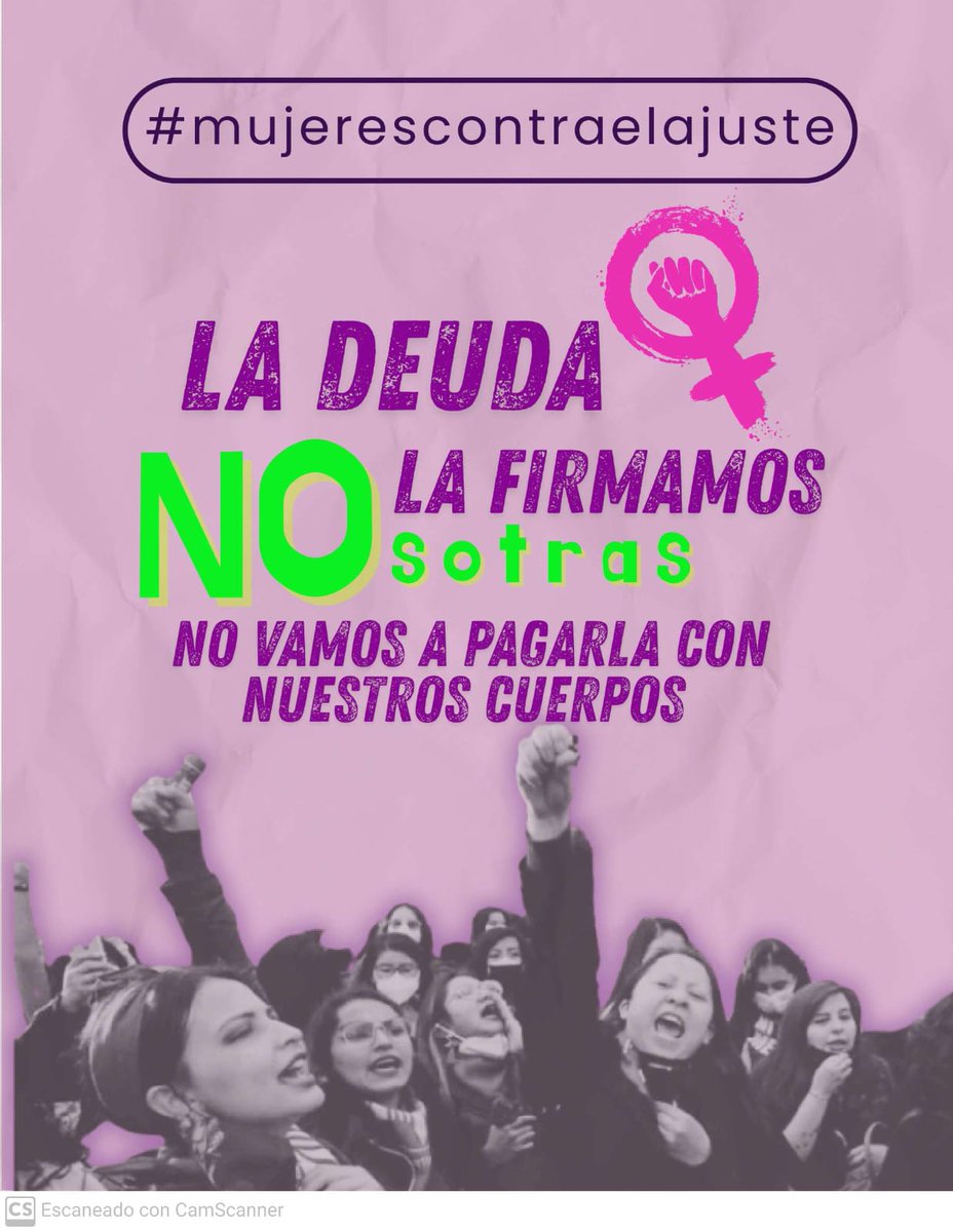 💜🙌🏻#MujeresContraElAjuste Comunicado inicial emitido por el movimiento de mujeres frente a la Eliminación del Ministerio de la Mujeres y DDHH y
el despido masivo de 5.000 servidoras y servidores públicos. 

"Nos declaramos en resistencia y movilización permanente"