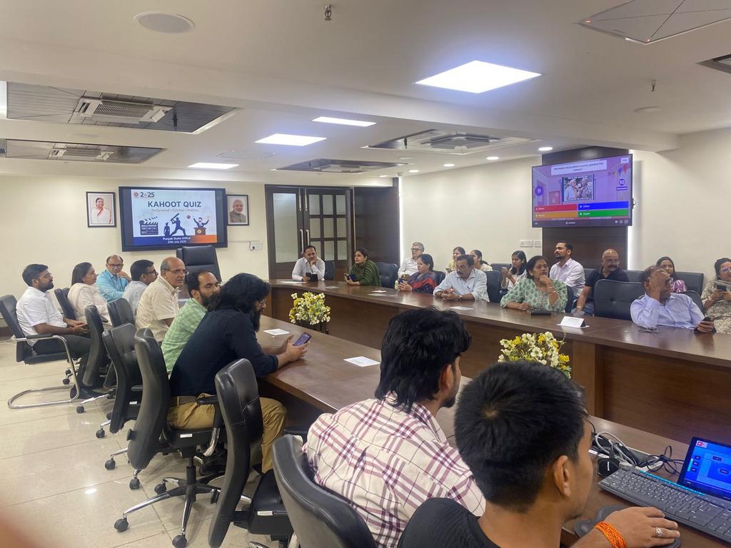 ioclpunjab's tweet image. 🎉 Enthusiasm sparks at PSO as Team HR brings the fun with a Kahoot Quiz on Bollywood, Cricket &amp;amp; Politics!
Time for some masti, masala &amp;amp; mindfulness! 🌟🎬🏏🗳️ #TeamPSO #KahootFun #WorkplaceVibes #HRInitiative
@IndianOilcl
@ioclpunjab