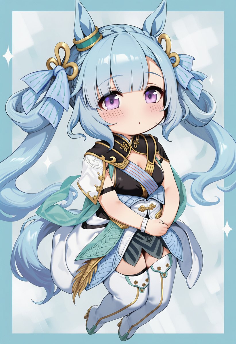 RamonuLover's tweet image. #AIイラスト #AIart #NovelAI #NAI #ウマ娘 #メジロアルダン
鳴潮の今汐コスプレですよ〜