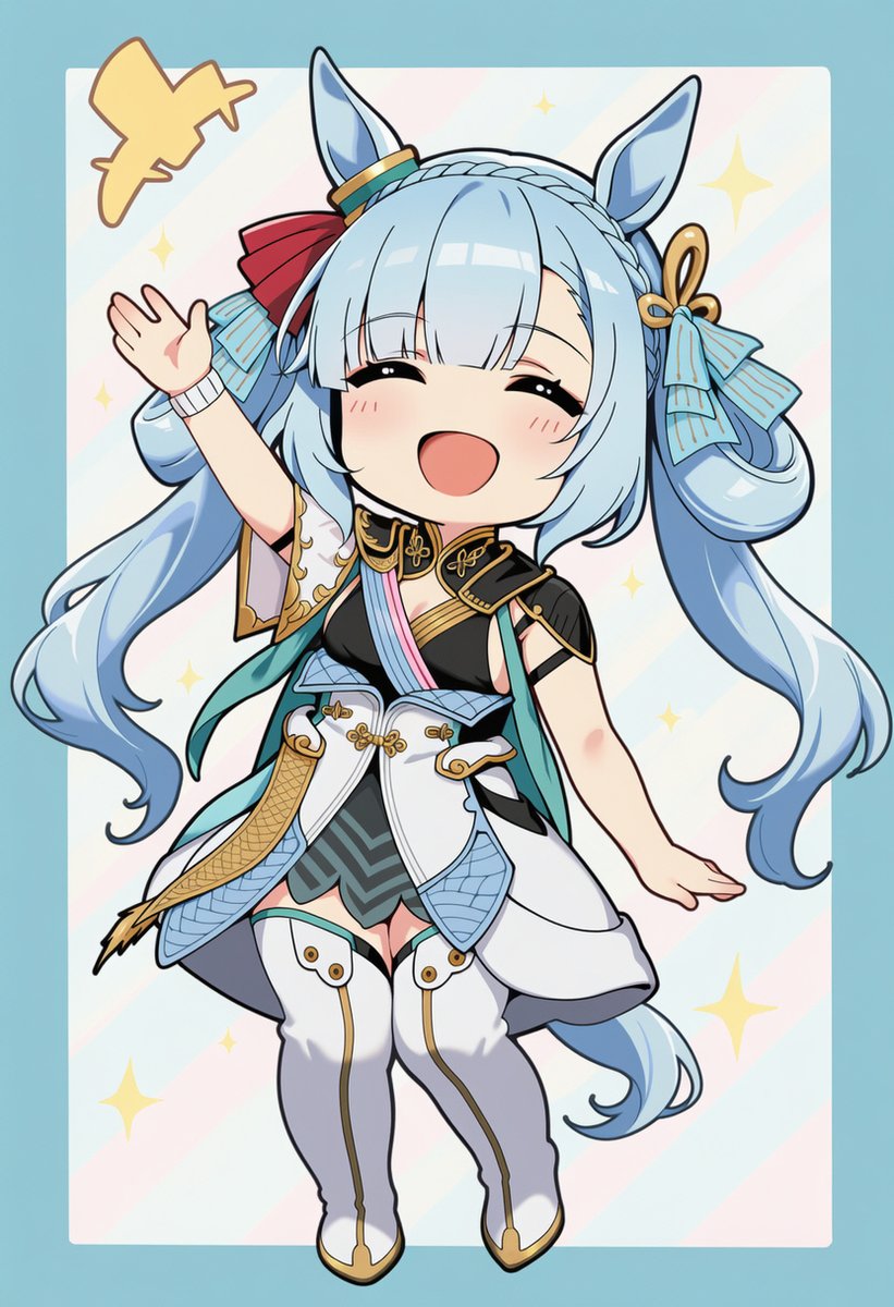 RamonuLover's tweet image. #AIイラスト #AIart #NovelAI #NAI #ウマ娘 #メジロアルダン
鳴潮の今汐コスプレですよ〜