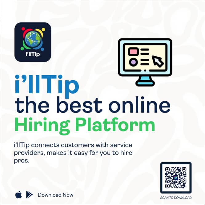 Derarobizz's tweet photo. Link to download i’llTip in the Google play store 
https://t.co/MaqNdCHsIA
Apple App Store link
https://t.co/QfO2TmozKq
Also people can access via web https://t.co/4yBJMKKEPN https://t.co/CIMo1lJry9