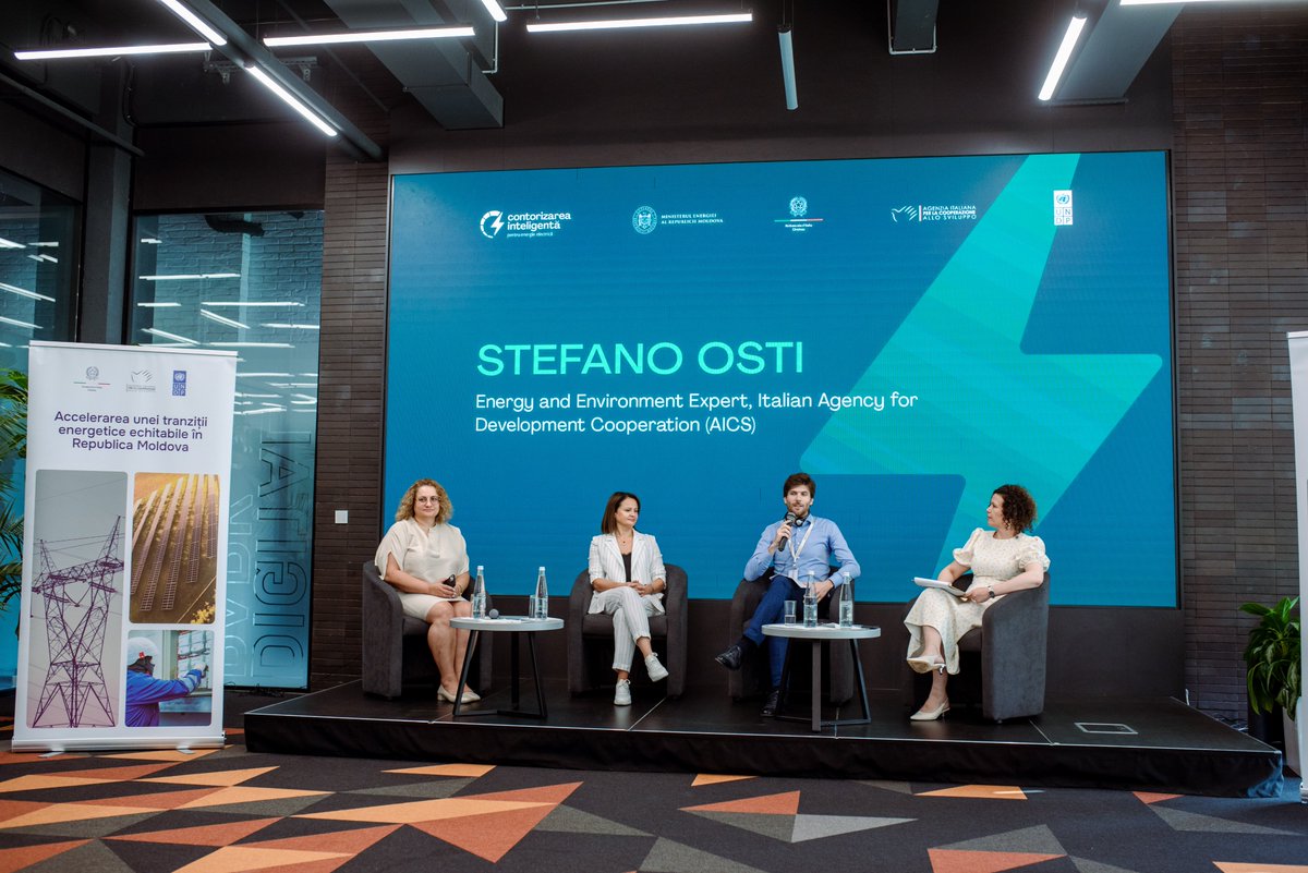 UNDP Moldova (@undpmoldova) on Twitter photo Moldova is advancing on just energy transition through digitalization. At From Grid to Great Forum, supported by <a href="/ItalyinMDA/">Italy in Moldova</a> & <a href="/aics_it/">AICS Cooperazione_it</a> we explored:
✅100k smart meters by 2027 → real-time data
✅AI tools → operational efficiency
✅Data-driven insights → informed policies. Moldova is advancing on just energy transition through digitalization. At From Grid to Great Forum, supported by <a href="/ItalyinMDA/">Italy in Moldova</a> & <a href="/aics_it/">AICS Cooperazione_it</a> we explored:
✅100k smart meters by 2027 → real-time data
✅AI tools → operational efficiency
✅Data-driven insights → informed policies.