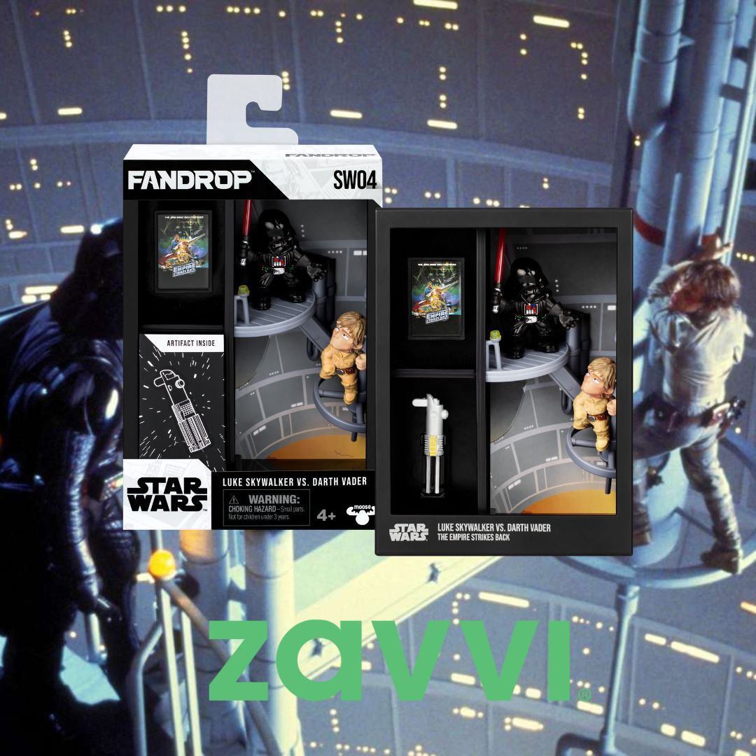 zavvi's tweet image. Relive some of the best movie battles of all time with these new FanDrop figures, fresh from #SDCC!

Browse the full collection and pre-order here &amp;gt;&amp;gt;&amp;gt; bit.ly/45aZ7eH