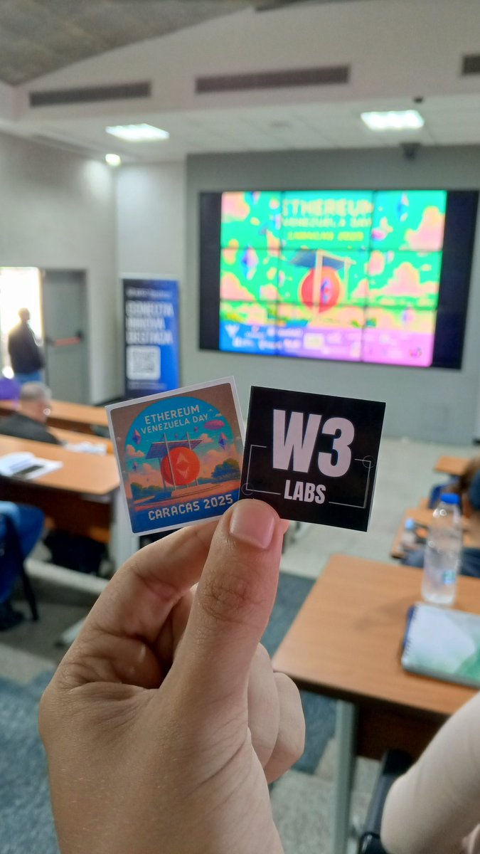 web3labs_da's tweet image. Ya estamos en @ETHVenezuela celebrando, aprendiendo y conectando
#ethereum #hive #web3labs
