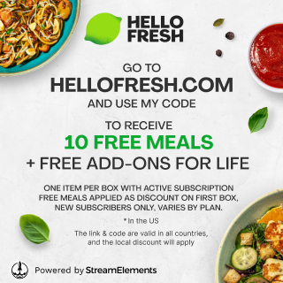 Today's stream is #sponsored by <a href="/HelloFresh/">HelloFresh US</a>. I’ll be ordering some delicious meals and exploring the website in between taking on Dark vs Light bosses!