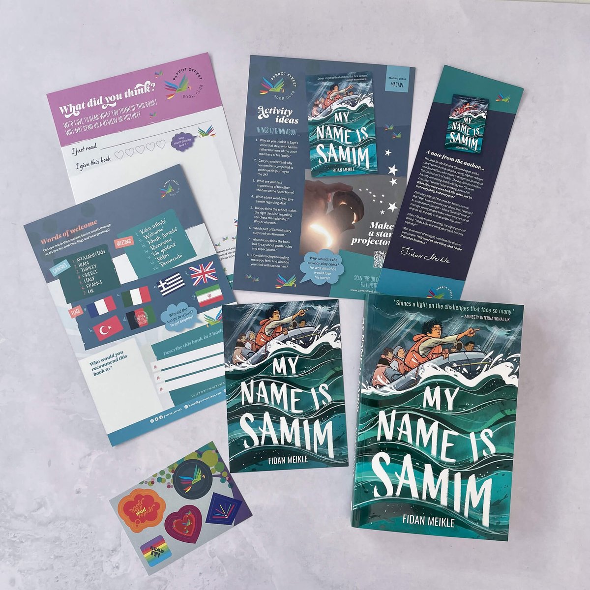parrot_street's tweet image. 💙 An extraordinary story, beautifully told with warmth & empathy, bringing to life a contemporary global issue in a way that is instantly relatable & extremely poignant
💙
@Fidan_Meikle @FlorisBooks
parrotstreet.com/products/my-na…