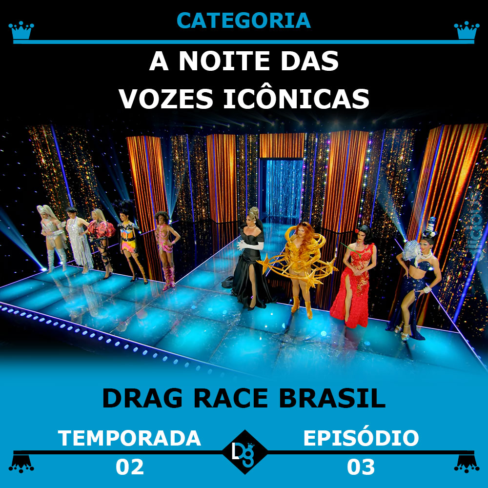 dragliciouz's tweet image. Confira os looks que as rainhas desfilaram na categoria “A Noite das Vozes Icônicas” do episódio 3 de #DragRaceBR 2. Quem merece Toot e Boot? wp.me/pbqxis-aOr
O que acharam do episódio?