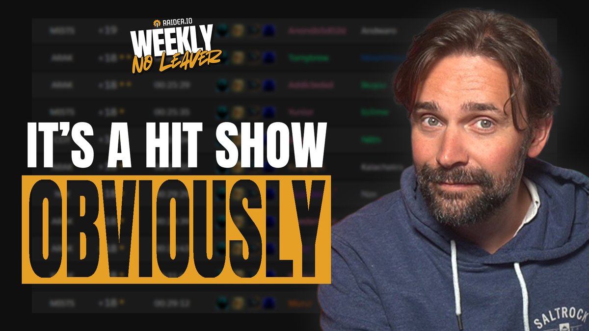 RaiderIO_WoW's tweet image. We sat down with @TaliesinEvitel to talk Gamescom, all about balancing work with family life, and his tips on dealing with online hate.
Don't miss this episode of Weekly No Leaver!
โถ๏ธ rio.gg/WNLTaliesin