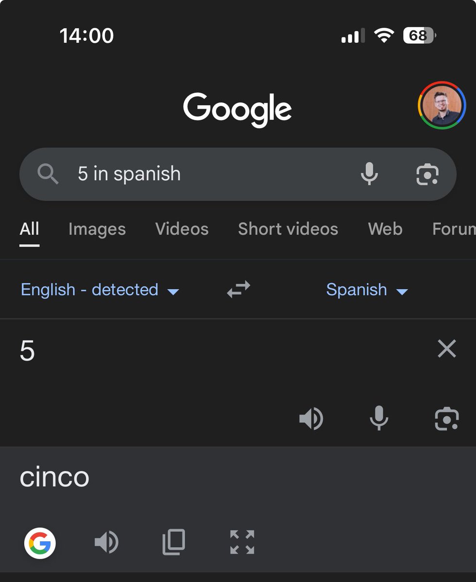 ThePeterMick's tweet image. You can tell I’m trying to learn Spanish right?