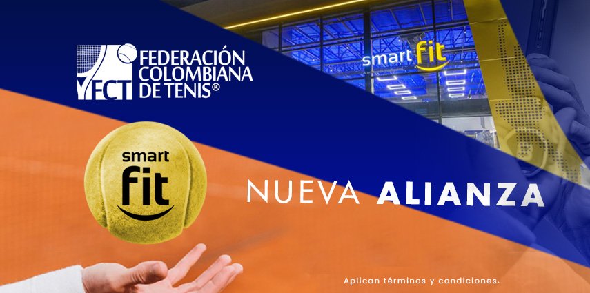 Fedecoltenis (@fedecoltenis) on Twitter photo La FCT y SMART FIT, una alianza que impulsa el crecimiento del tenis colombiano. 👇
fedecoltenis.com/site/3555?gale…
#SomosTenisColombiano🇨🇴
<a href="/MinDeporteCol/">Ministerio del Deporte</a> <a href="/OlimpicoCol/">Comité Olímpico COL</a> <a href="/SmartFitoficial/">Smart Fit</a> <a href="/ACORDCOLOMBIA1/">Acord Col 🇨🇴 ®️</a> La FCT y SMART FIT, una alianza que impulsa el crecimiento del tenis colombiano. 👇
fedecoltenis.com/site/3555?gale…
#SomosTenisColombiano🇨🇴
<a href="/MinDeporteCol/">Ministerio del Deporte</a> <a href="/OlimpicoCol/">Comité Olímpico COL</a> <a href="/SmartFitoficial/">Smart Fit</a> <a href="/ACORDCOLOMBIA1/">Acord Col 🇨🇴 ®️</a>