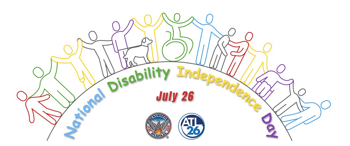 ATLchannel26's tweet image. #NationalDisabilityIndependenceDay is Saturday, July 26. The day commemorates the signing of the Americans with Disabilities Act (ADA) in 1990, which prohibits discrimination against individuals with disabilities. We are the @CityofAtlanta - We are #ACityOfOpportunityForAll