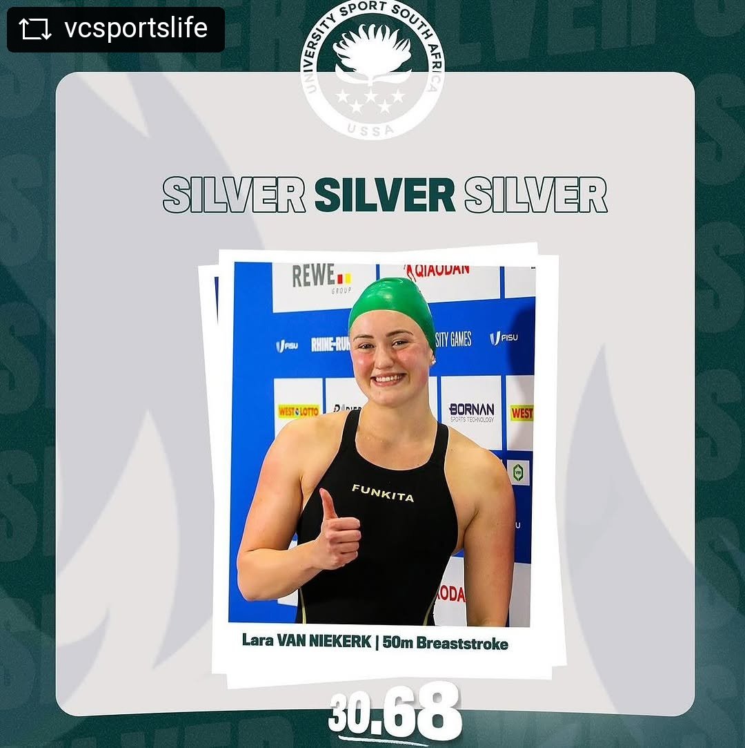 Great things are happening in Germany. @vcsportslife swimmer @lara_vn_ won silver  in the women’s 50m breaststroke at the @rhineruhr2025 #WorldUniversityGames 

An incredible achievement, with a time of 30.68 seconds.

#VCSportsLife
#rhineruhr2025
#fbf