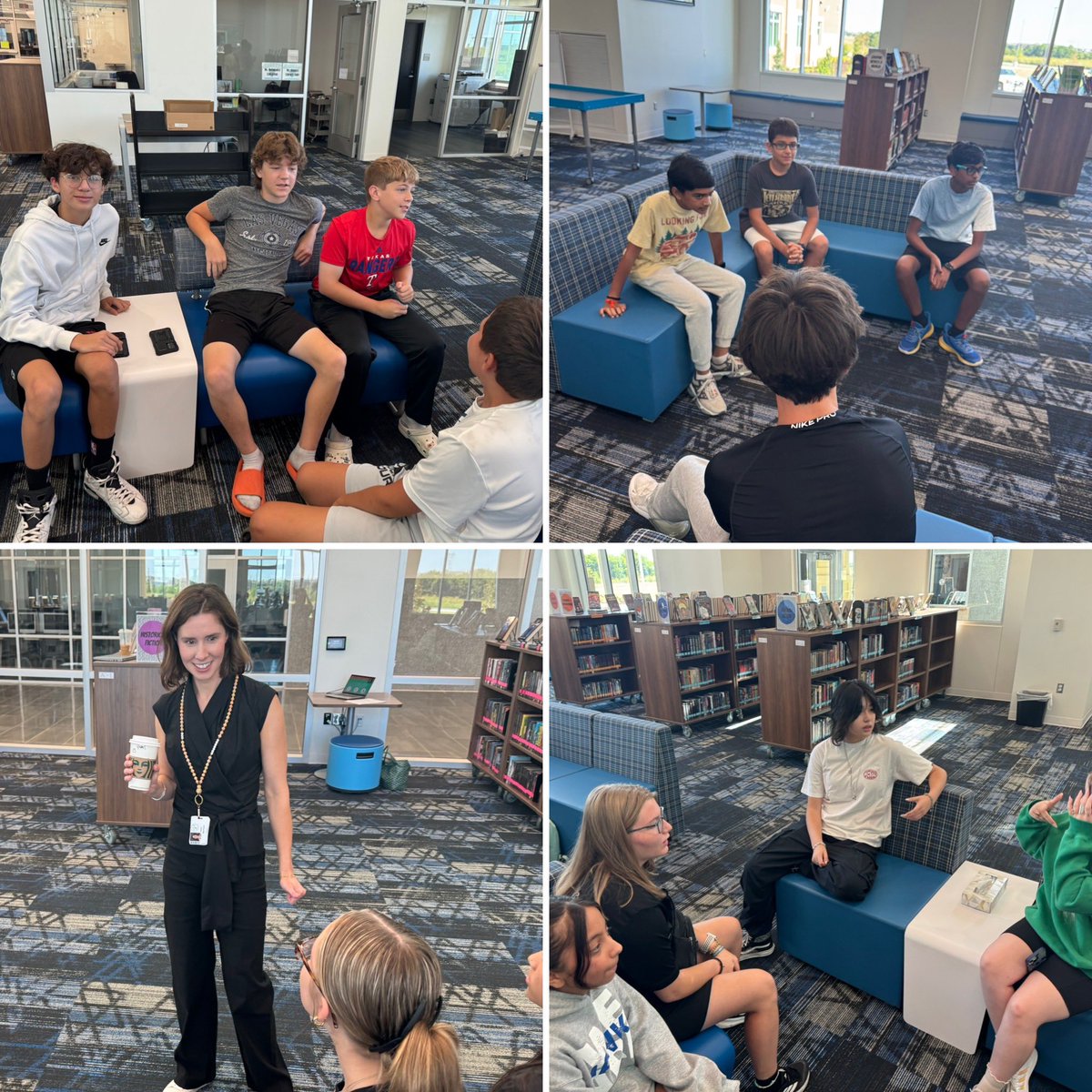 It was great having the first ever 8th grade Claw Crew members at Jones! Excited to see these leaders step up as mentors and make a positive impact on our 6th graders. 🐾 #ProsperProud