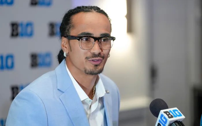 TriStar_Network's tweet image. Nico Iamaleava was asked about Joey Aguilar at Big10 Media Days.
"I wish him nothing but the best. I know he's going to get the best fans out there. Hopefully he gets to experience all the positive things that I experienced.”
