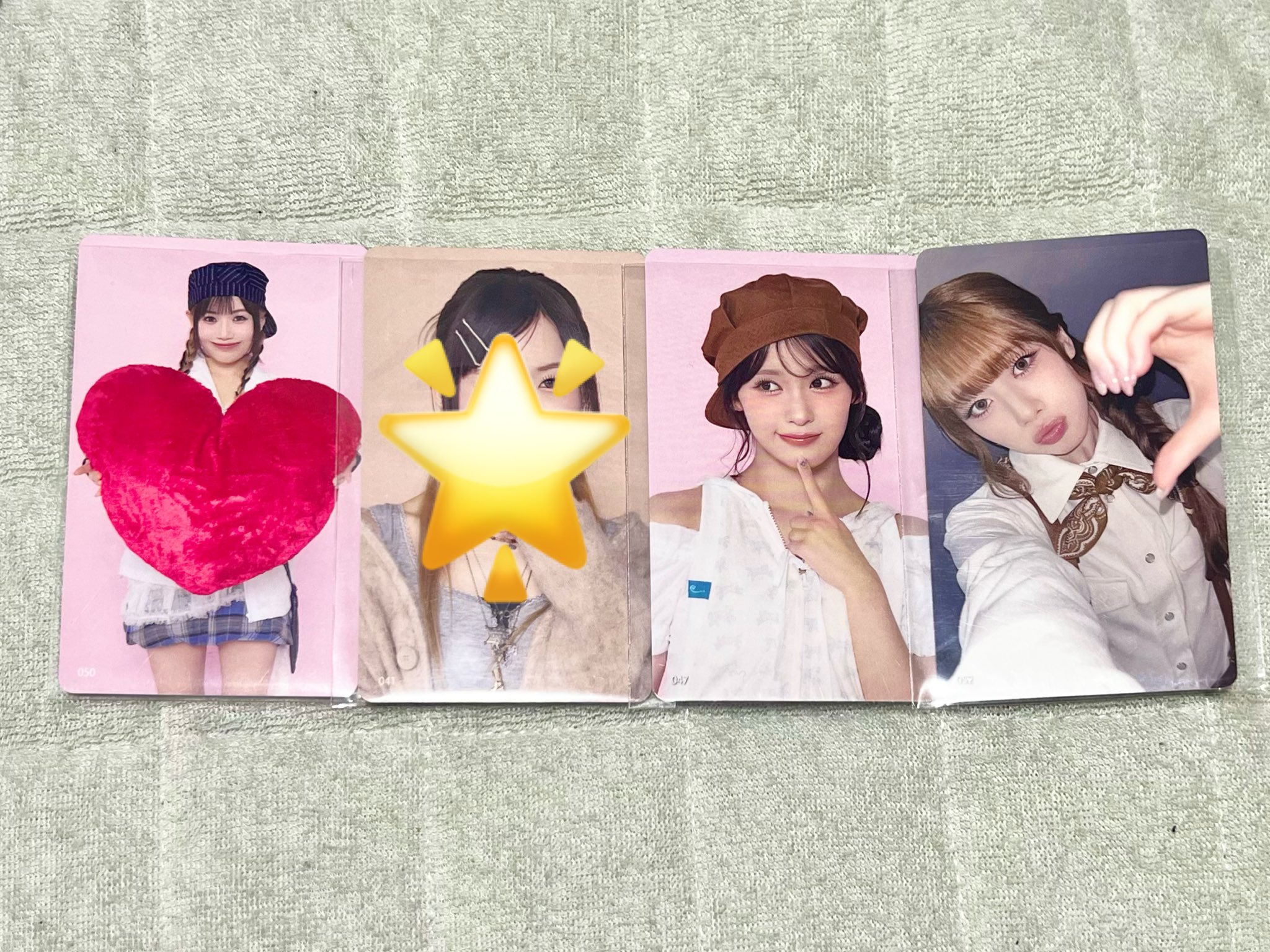 【ME:I】飯田栞月　ケミ・集合　セミコンプリートセット naka. on X: 