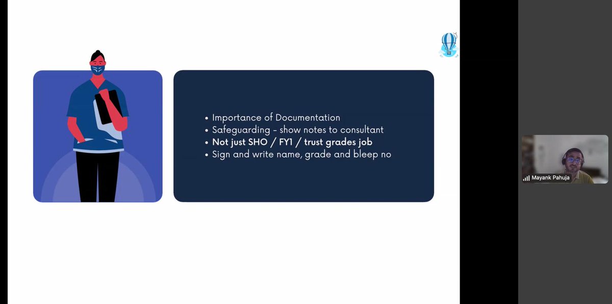 Paedsoftlanding's tweet image. ✨️A big thank you to @Mayank070388 for presenting "A Typical Day in Paediatrics." It was inspiring to hear about your journey within the NHS and our team is truly proud to have been part of it.