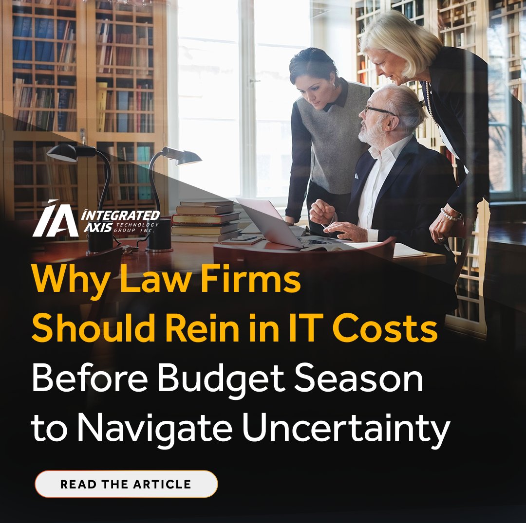 IntegratedAxis's tweet photo. The traditional IT models that legal services organizations have relied on for years can no longer hold the line. See how to avoid those technology missteps https://t.co/qHIEb1XUBW. https://t.co/qmrq74LGUY