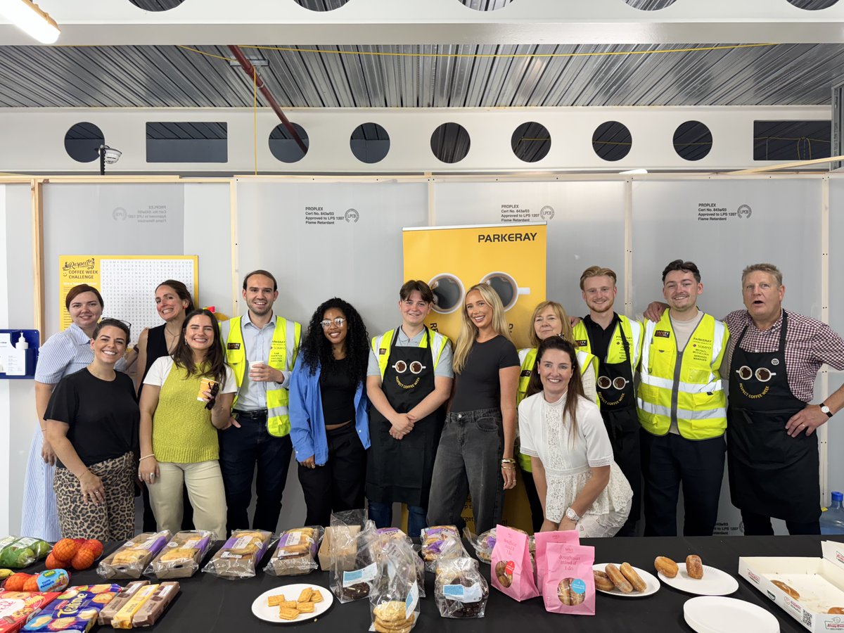Parkeray's tweet image. That’s a wrap on Respect Week! We ended on a high with coffee mornings at Leadenhall St &amp;amp; Buckingham Palace Rd. Huge thanks to our site teams &amp;amp; leadership for making it special. Respect isn’t just for a week—it’s how we work, every day.

 #RespectWeek #CoreValues