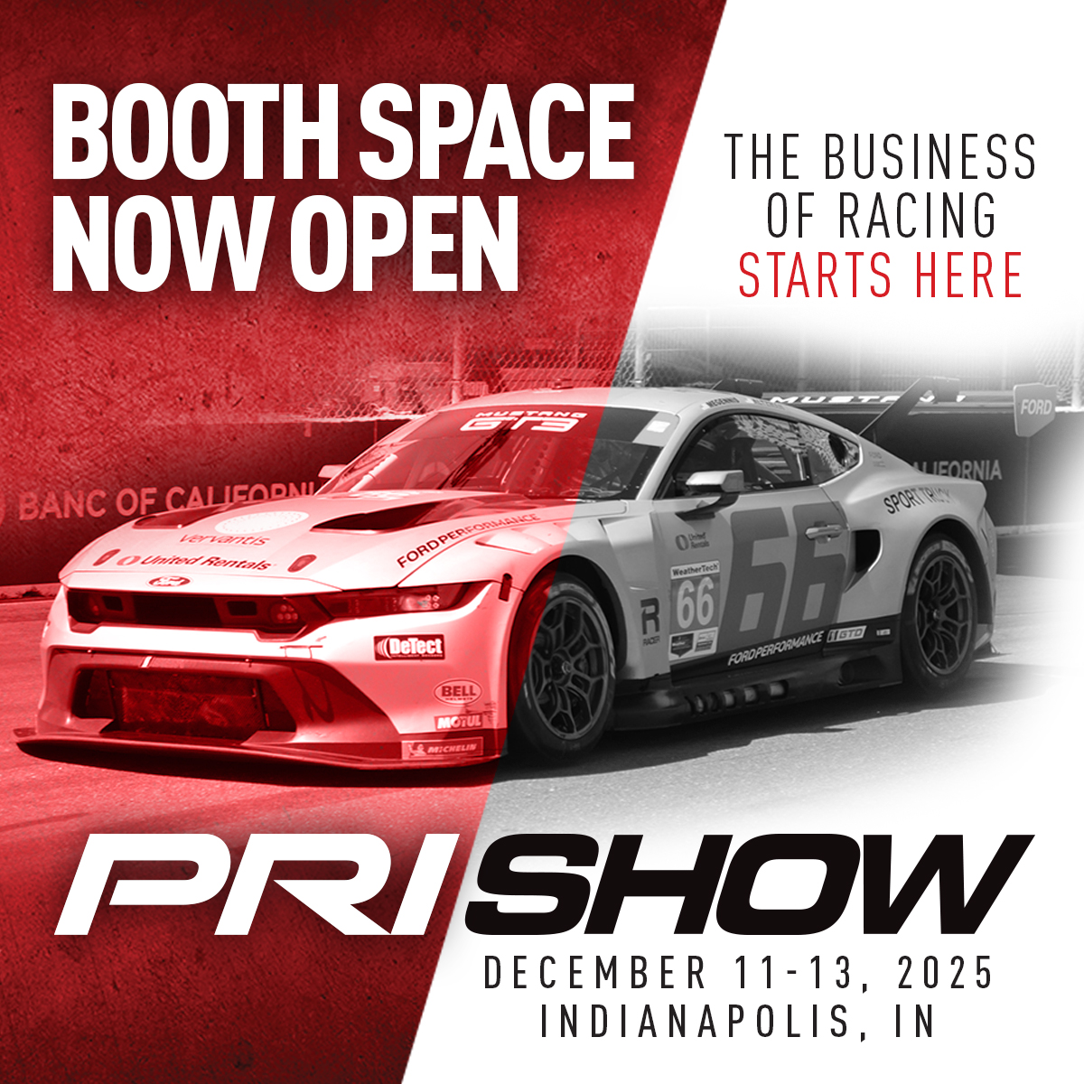 Looking to show off your newest innovations to the automotive world? Look nowhere else than #PRIShow!

With over 750,000 square feet of space, be part of the motorsports movement and expand your business!

Learn more about exhibiting at #PRI2025.
dub.sh/ExhibitPRI
