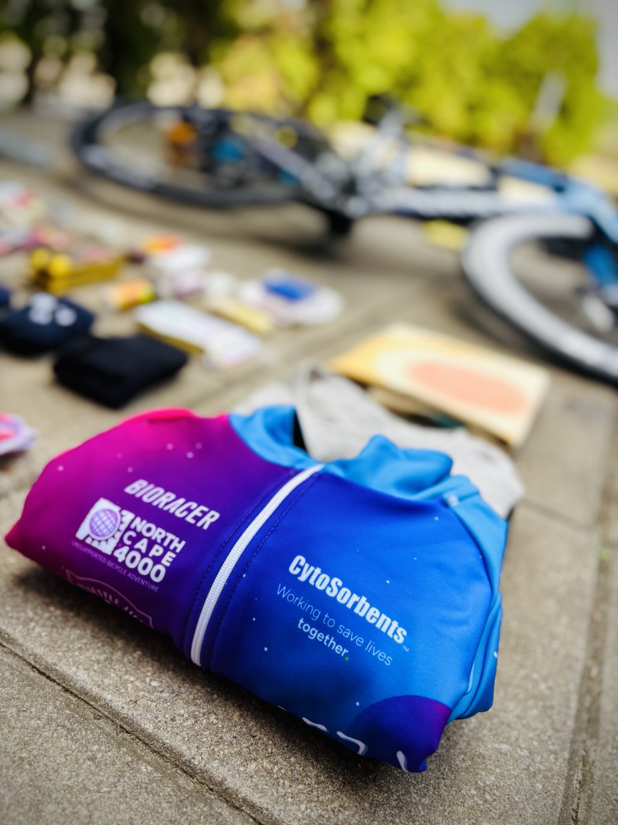 CytoSorbents (@cytosorbents) on Twitter photo Passion meets Purpose | How do you prepare for a 3,000+ km cycling expedition to the North Cape? With care,strategy & a lot of gear.
CytoSorbents is looking forward to René's start at the Northcape Race on the 31st of July 🙌
#PassionMeetsPurpose #CytoSorbents #NorthCapeChallenge Passion meets Purpose | How do you prepare for a 3,000+ km cycling expedition to the North Cape? With care,strategy & a lot of gear.
CytoSorbents is looking forward to René's start at the Northcape Race on the 31st of July 🙌
#PassionMeetsPurpose #CytoSorbents #NorthCapeChallenge