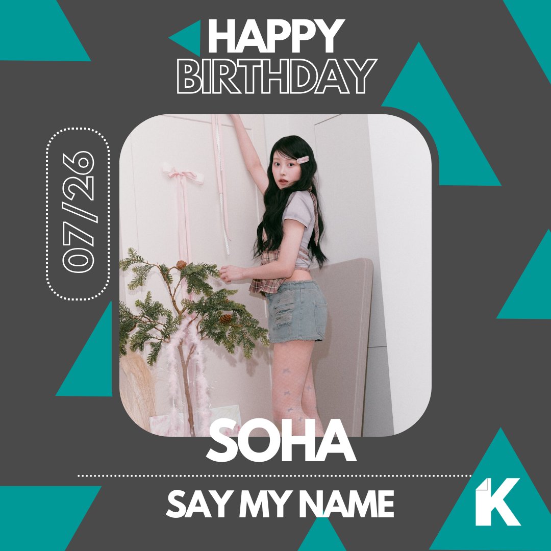 krazemag's tweet image. Happy birthday to #ONEUS&apos;s Leedo and #SAYMYNAME&apos;s Soha! 🥳
