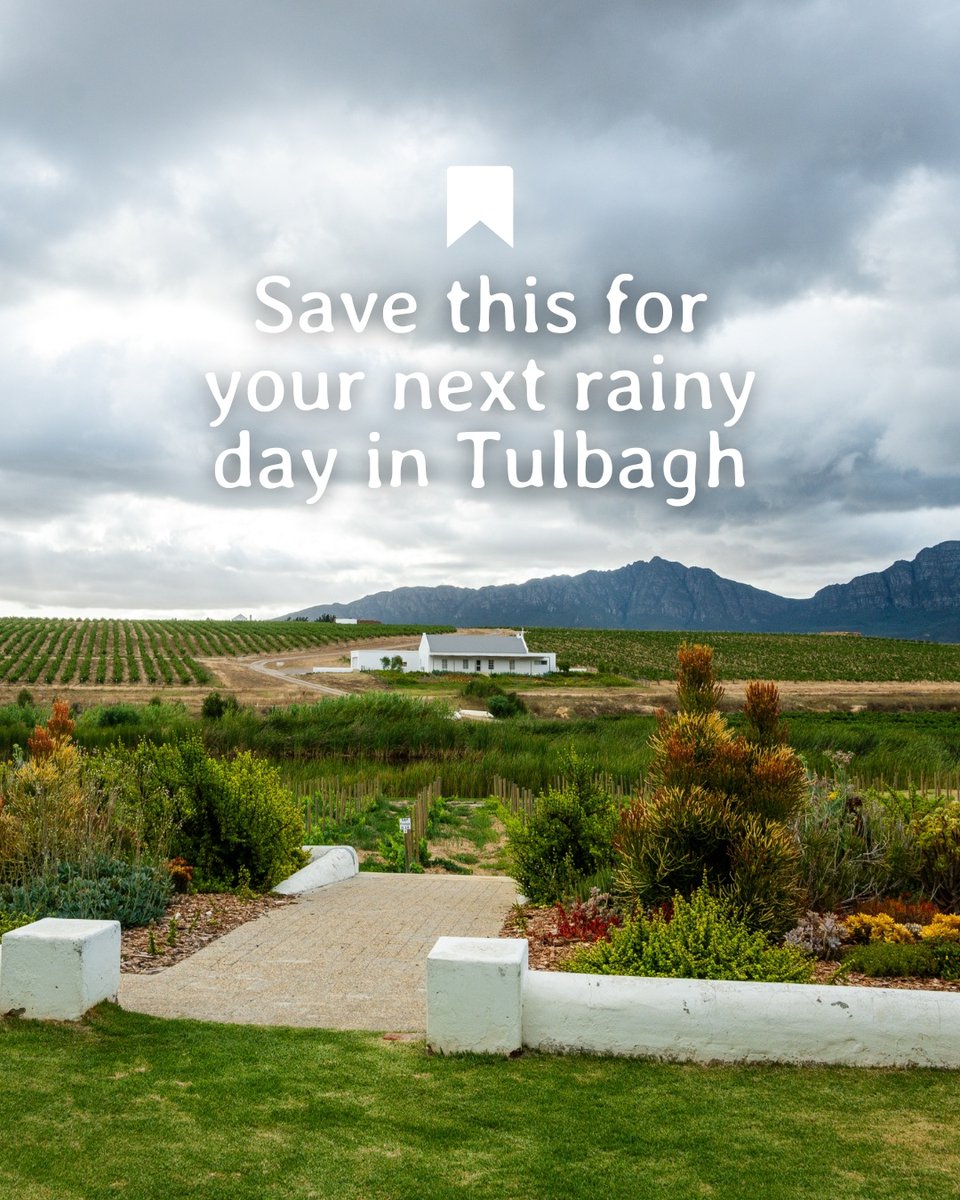 Save this for your next rainy day in Tulbagh ☔️

Think warm cups in cafés, board games by the fire, and freshly baked treats in your weekend cottage.

✨ See our full rainy-day guide on Facebook.