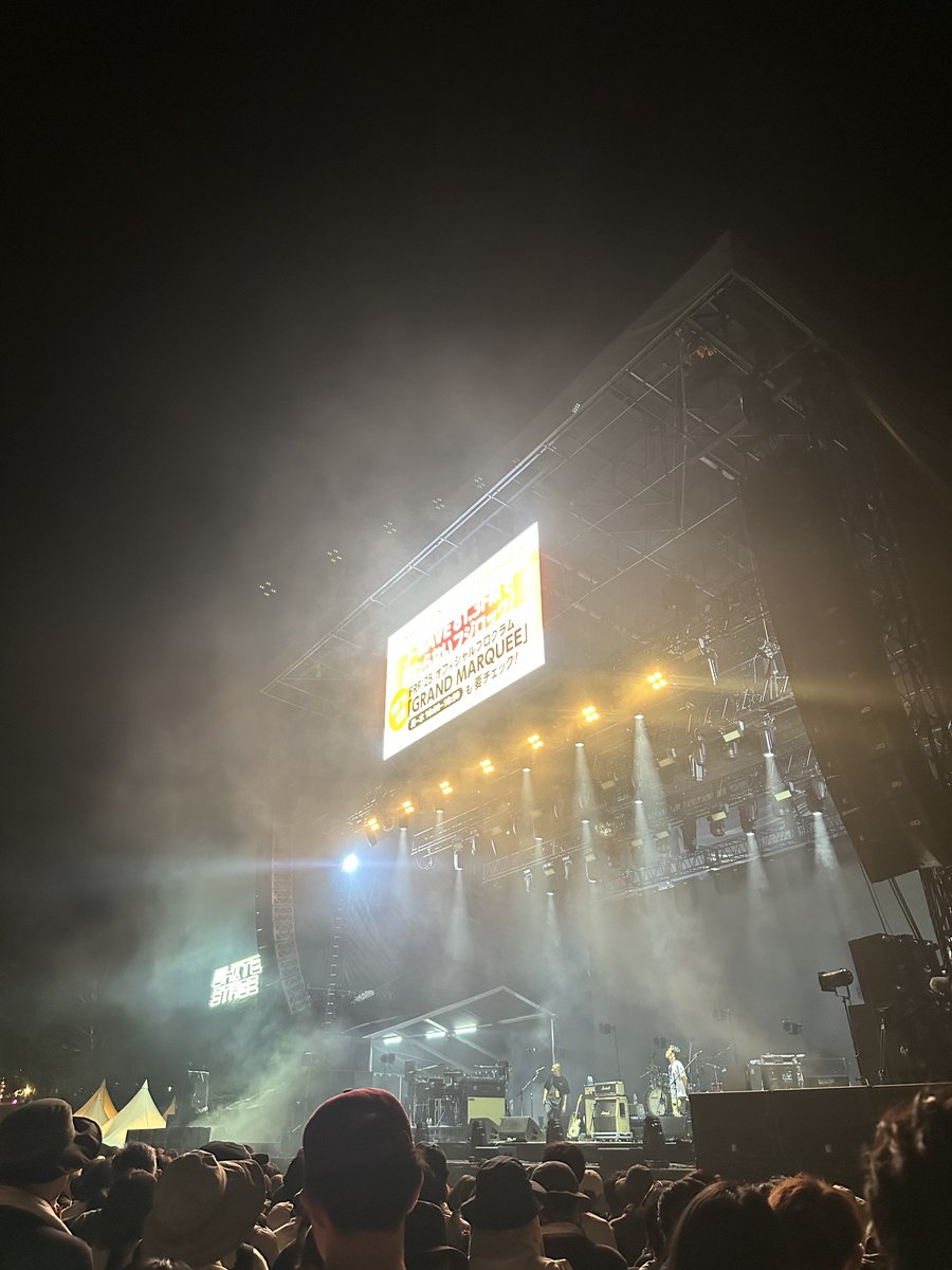 morimoritz3's tweet photo. Suchmos前方空間あってめっちゃ近かったー😭🙌

サイコー！！
カッコ良すぎた🥰

#Suchmos
#WHITESTAGE https://t.co/G4osUuxPM1