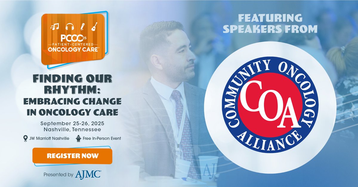 If you're attending #PCOC25, presented by @ajmc_journal, we'll see you there. COA staff and members will be speaking, and we look forward to connecting with you as we explore what it means to embrace change in oncology care.