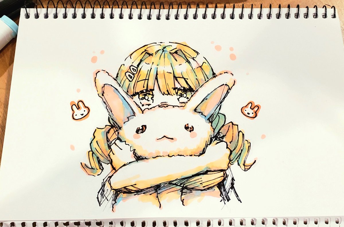 vvcender's tweet image. friends ocs that ive been drawing lately.... happy artfight month
markers and watercolors