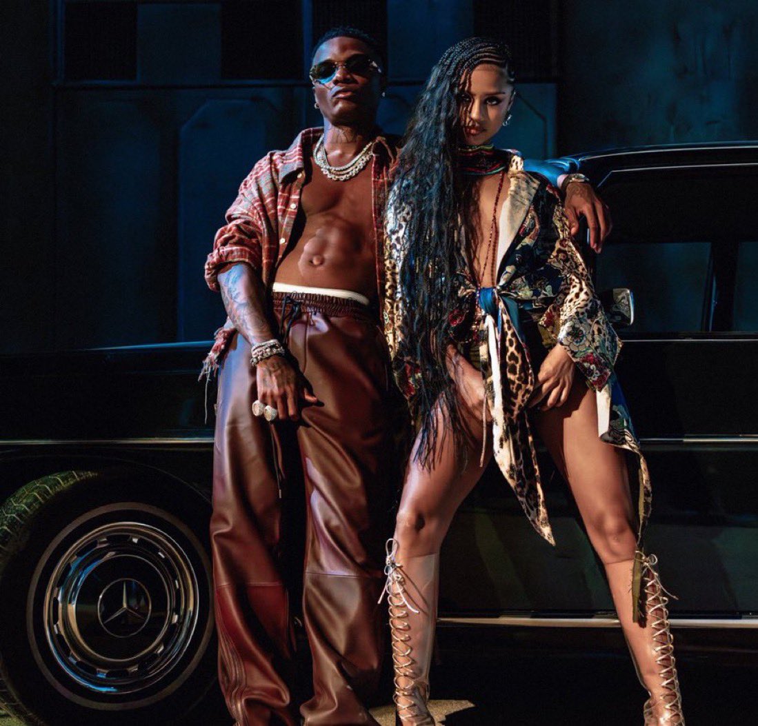 Davxtar's tweet image. .@Tyllaaaaaaa & @wizkidayo’s “Dynamite” debuts at #136 on Spotify Nigeria 🇳🇬 with 34K+ streams in just 1 hour of tracking…