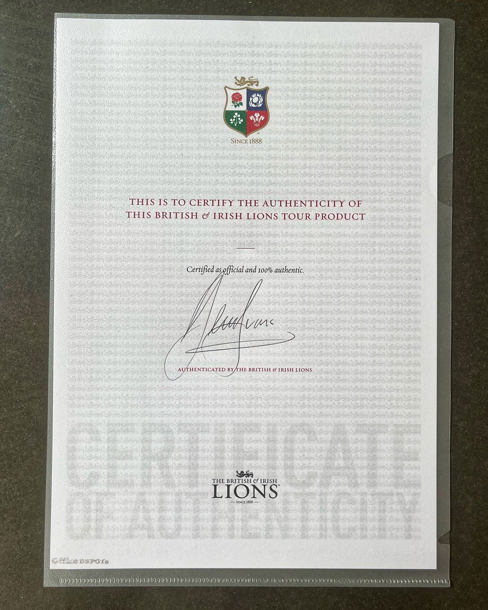 RestartRugby's tweet image. Silent Auction Now Live!
Own a piece of Lions history with this Signed British & Irish Lions Shirt 2025’ Tour to Australia, presented in a Lions Rugby Club Pack box.
Bid now! 👇
🔗 superstars-auctions.com/restartrugbyli…
#lionstour2025 #ForOurPlayers
