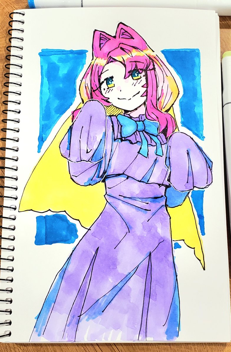 vvcender's tweet image. friends ocs that ive been drawing lately.... happy artfight month
markers and watercolors