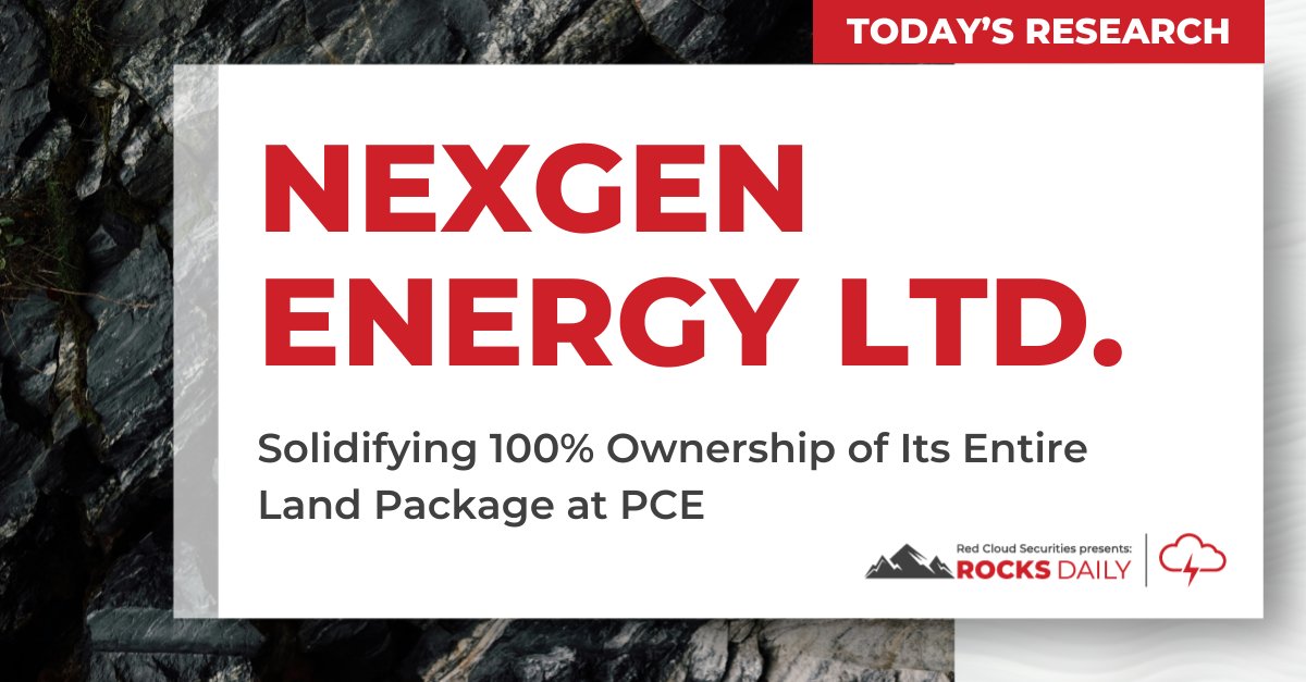 RedCloudSec's tweet image. .@NexGenEnergy_ has acquired @RioTinto's 10% production carried interest at PCE over 39 of its mineral claims in the Southwest Athabasca Basin, including those hosting the PCE discovery. At this point, we currently value PCE inside additional resources valued at Rook I, but as…