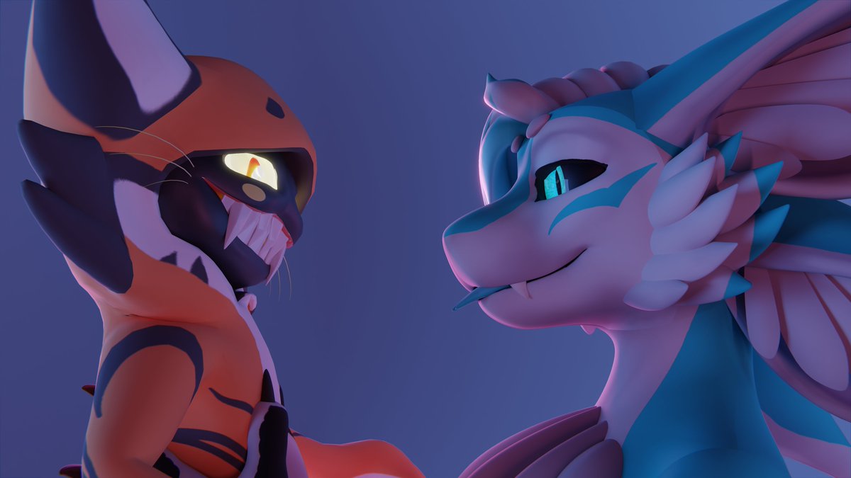 Quill_Avali_AD's tweet photo. Creatures kisses are more intense~

Commission for @TheTigerDerp 

#avali #impim #nsfw #yiff #furry https://t.co/MyciE44nAF